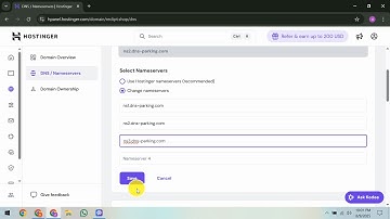 How To Change Nameservers in Hostinger