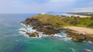 Delicate Nobby Crescent Head & Taking Point Lighthouse Port Macquarie NSW 4K