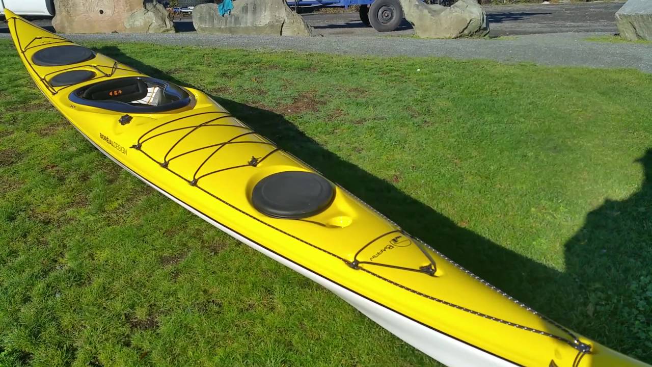 boreal design baffin t2 - thermocomposite sea kayak - youtube