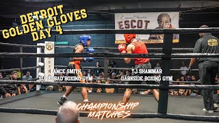 Detroit Golden Gloves 2024! Boxers CLASH For Championship Belts! Day 4