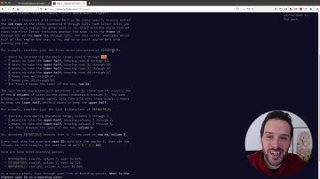 Solving day 5 of Advent of Code 2020 in JavaScript