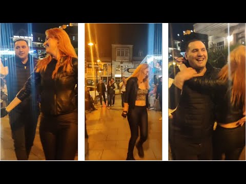 სომეხმა ტურისტმა გოგომ ქუჩის მუსიკოსები ააცეკვა - კინტაური