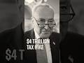 Democrats want to raise taxes by $4 trillion. Republicans won't allow that to happen.