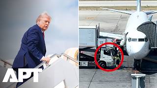 WATCH: Catering Trucks Similar to Those Used to Move Trump Between Aircraft Seen in Ankara | APT