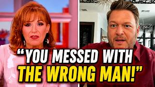 Blake Shelton ERUPTS On The View After Heated  Confrontation With Joy Behar.