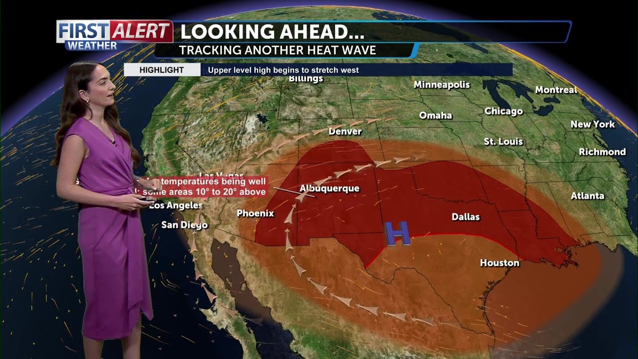 Mini heat wave on deck for the weekend - YouTube
