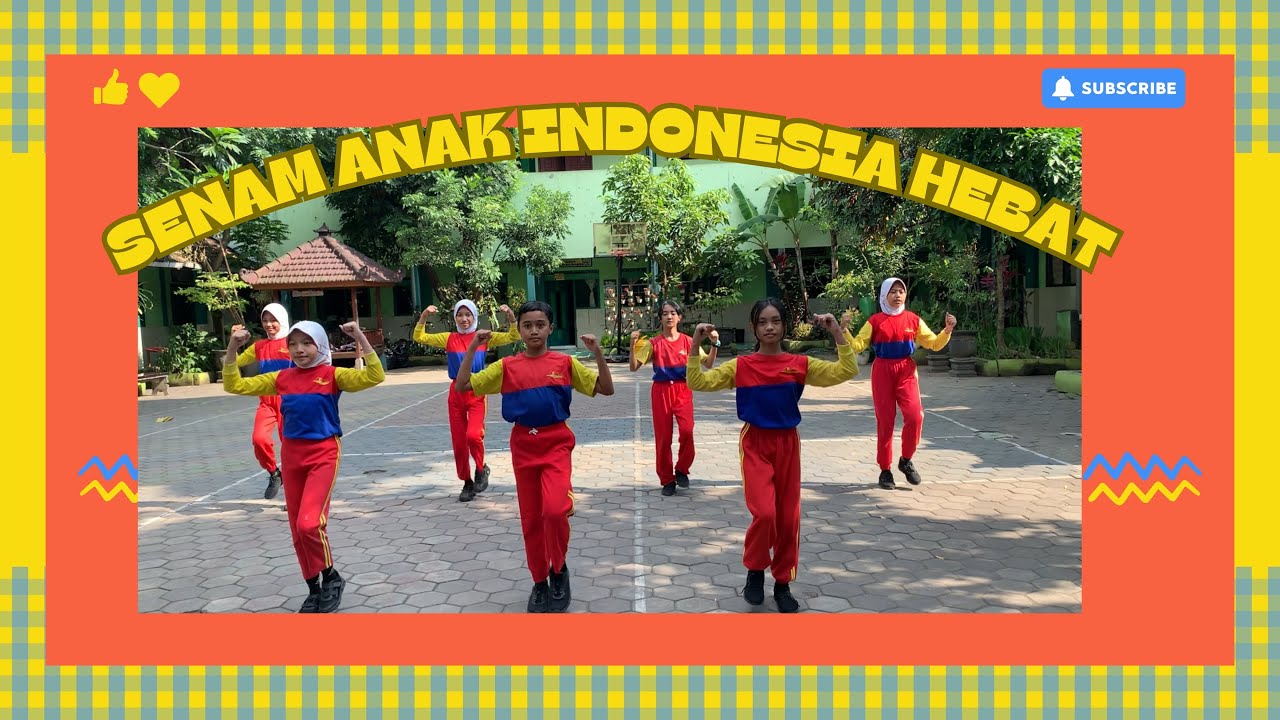 Lomba Senam Anak Hebat Indonesia - SDN BARENG 3 MALANG - Jawa Timur