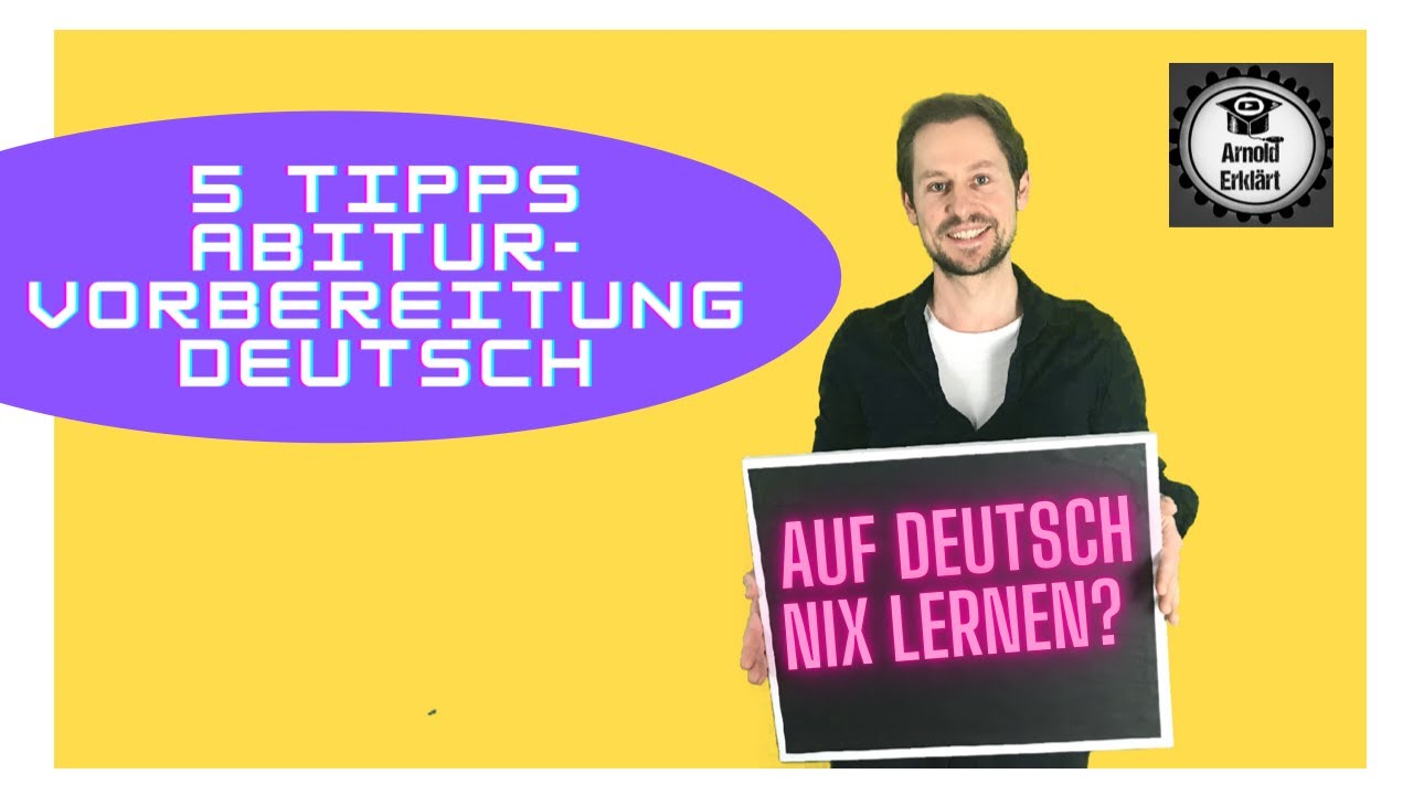 Deutsch Abitur Themen 2024 Deutsch-Abitur 2024: 5 Tipps für die Abiturvorbereitung - YouTube