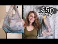 What $50 Will Get You at WALMART | Grocery Shopping as a Broke College Student