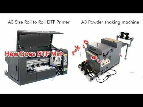 heat press printer with powder machine for OKAI China Manufacturer