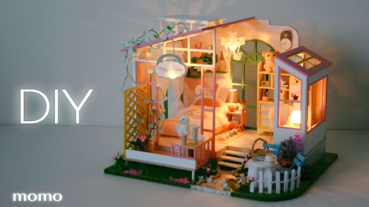 DIY MINIATURE DOLLHOUSE KIT / 미니어처하우스/ドールハウスキット