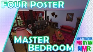 Mysterious Mr Ryan - Room Build - Four Poster Bedroom