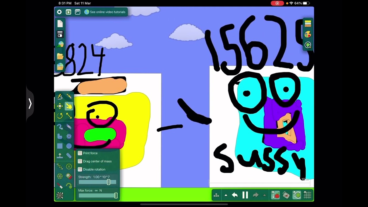 Algodoo Numberblocks Cube 1 To 27000 YouTube Algodoo Numberblocks Cube 1 To 27000 YouTube