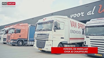 Van Spreuwel houdt ritplanning eenvoudig met ritplanningssysteem PTV Route Optimiser ST