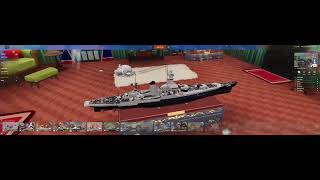 World of Warships: First Few game with "[BA Utnapishtim's Ship] (WoWs & Blue Archive Collab)100kg/10