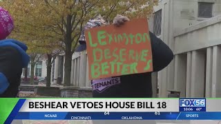 Gov. Beshear vetoes bill related to access to affordable housing