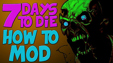 How To Install Mods! | 7 DAYS TO DIE | Modding Tutorial (XML Fixes, Prefab Combo Pack)