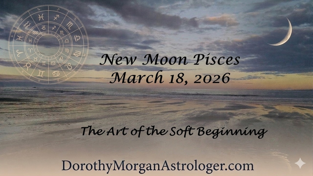 New Moon In Pisces 18 March 2026 + The Rare No-Retrograde Window - YouTube