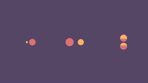 Pure CSS duo dot loaders