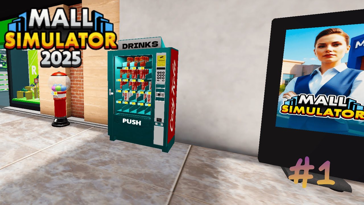 Mall Simulator – No Commentary | Relaxing Gameplay for Sleep, Study, or Background Ambience #1