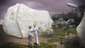 Cocoon BioFloss concept material enables residents to grow their own homes | Architecture | Dezeen