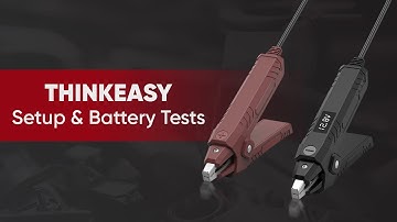 How to use the THINKEASY Battery Tester with the THINKDIAG+ app - iOS or Android