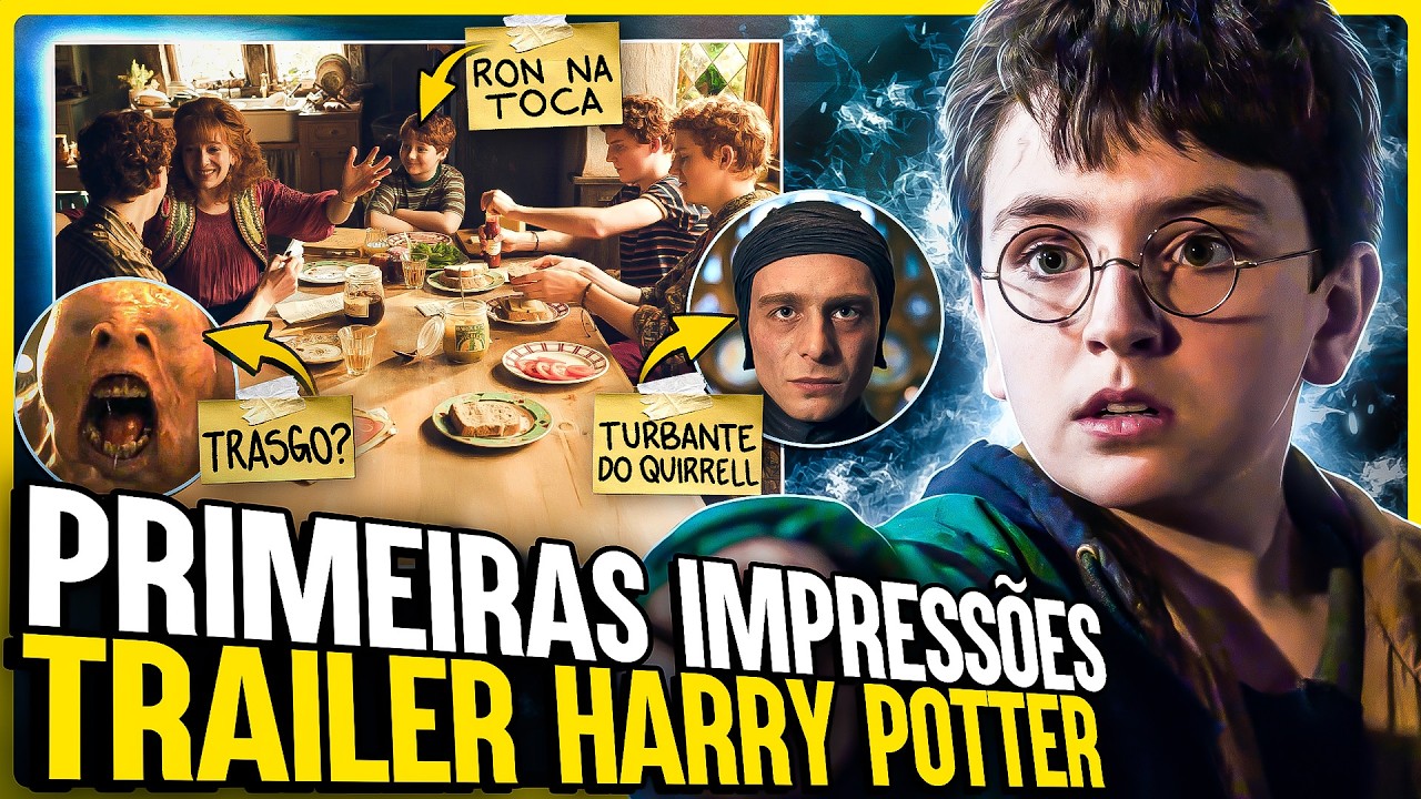 PRIMEIRAS IMPRESSÕES SOBRE O NOVO TRAILER DE HARRY POTTER