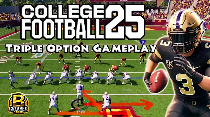 Army Black Knights Playbook in College Football 25 | Head-to-Head Gameplay!