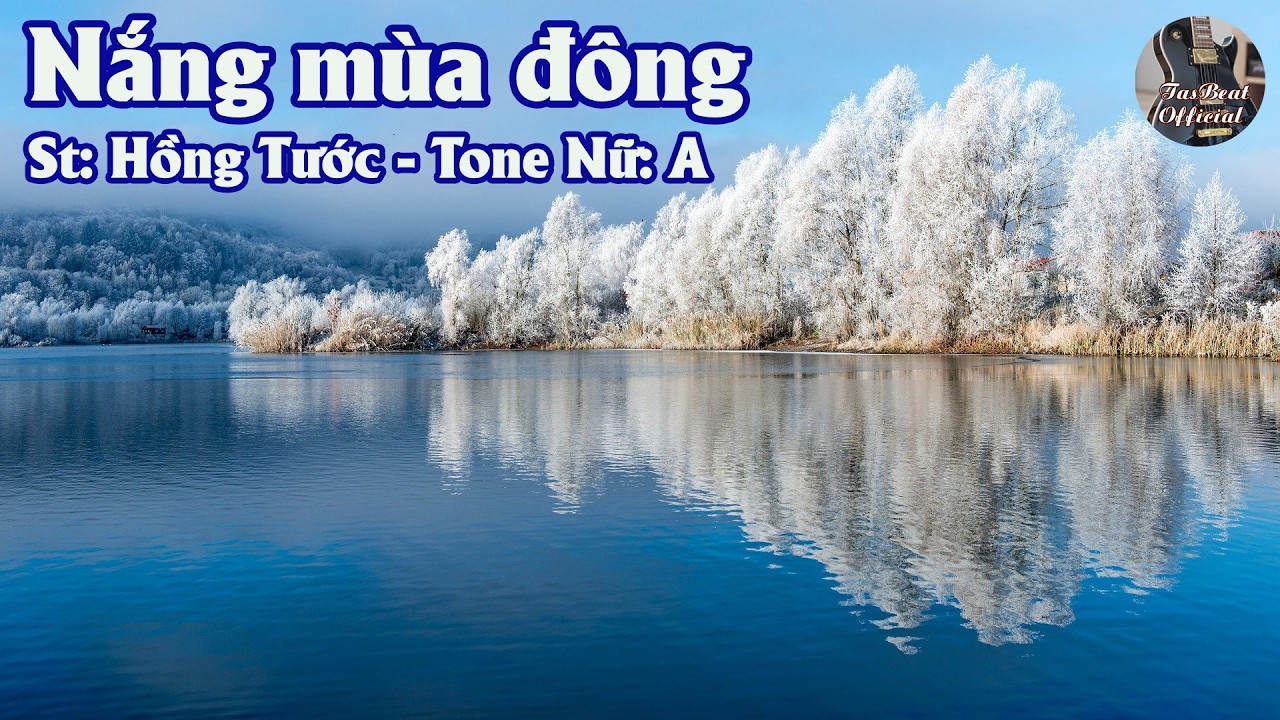 Karaoke Nắng Mùa Đông Tone Nữ | TAS BEAT