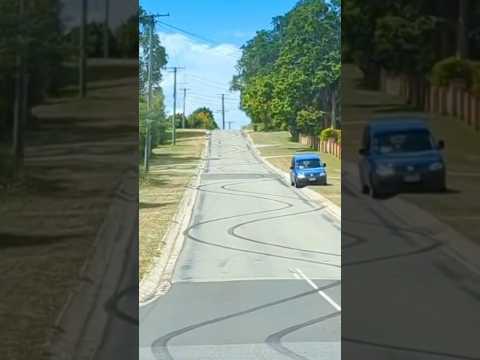 Gutter to gutter! #funnymemes #bestfails #funny #funnyvideos #burnout #memefunny #drift #funnypost