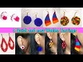 Best out of woolen crafts/Jewelry/Easy and beautiful Woolen Earrings//Crafts Vine