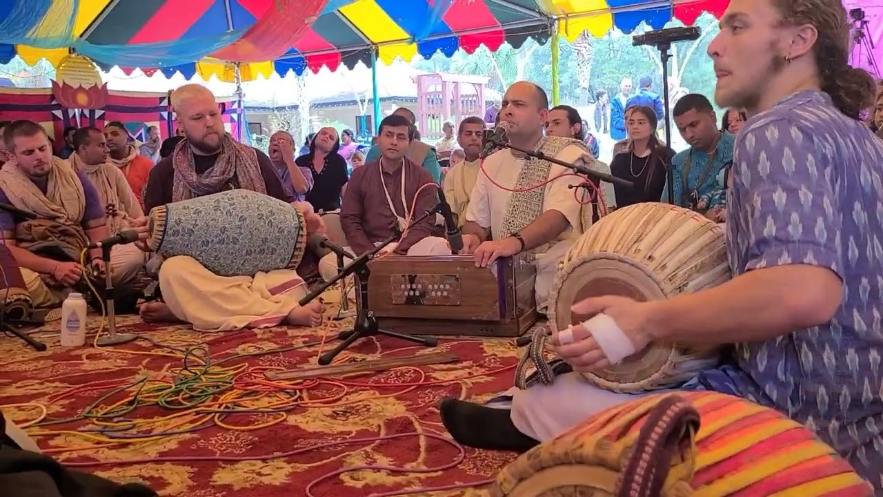 Vrindavan Das | Amala Harinam Das on Mridanga | Jhap Tal (10 beat) Festival Of The Holy Name 2022