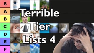 Finding The WORST Tier Lists: Water Drinking Tier List