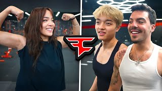 FaZe Works Out With Cinna!