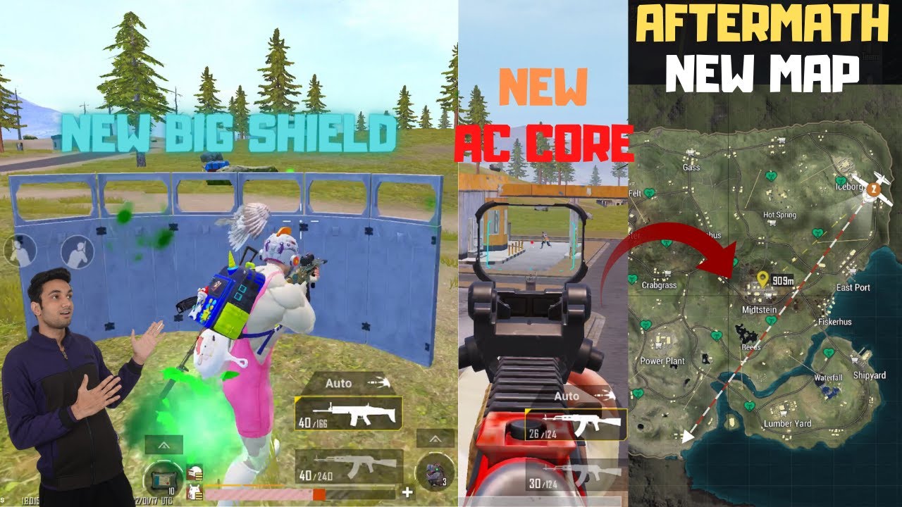 Playing First Time New Aftermath Map In Bgmi New Funny Gameplay
