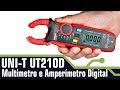 Multímetro AMPERÍMETRO DIGITAL UNI-T UT210D | Completo, portátil e eficiente.