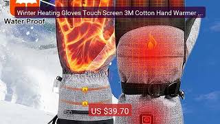 Winter Heating Gloves Touch Screen 3M Cotton Hand Warmer El... — Top Pick 2026 | Unbeatable Price!