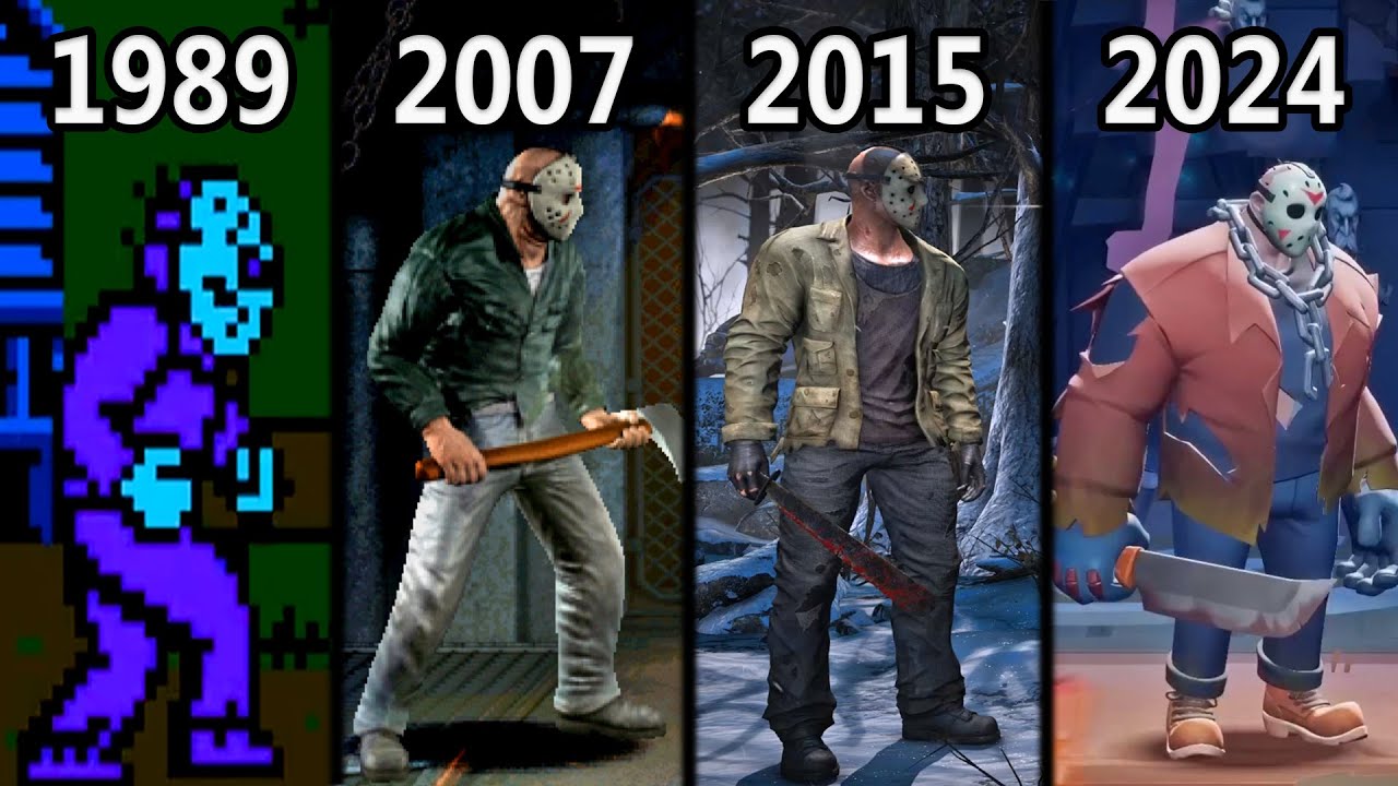 Evolution of Jason Voorhees in Video Games (1989-2024) - YouTube