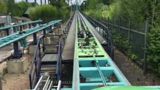 Kingda Ka, (FRONT SEAT) 4K Six Flags Great Adventure