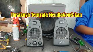 Servis Speaker Logitech Z625 Rusak Tidak Bunyi