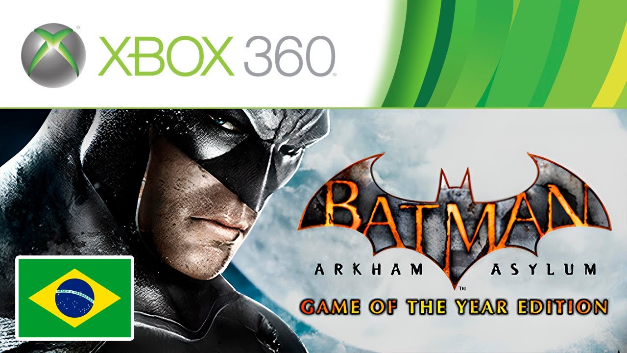 Batman Arkham Asylum - Edição do Jogo do Ano - Xbox 360 clássico