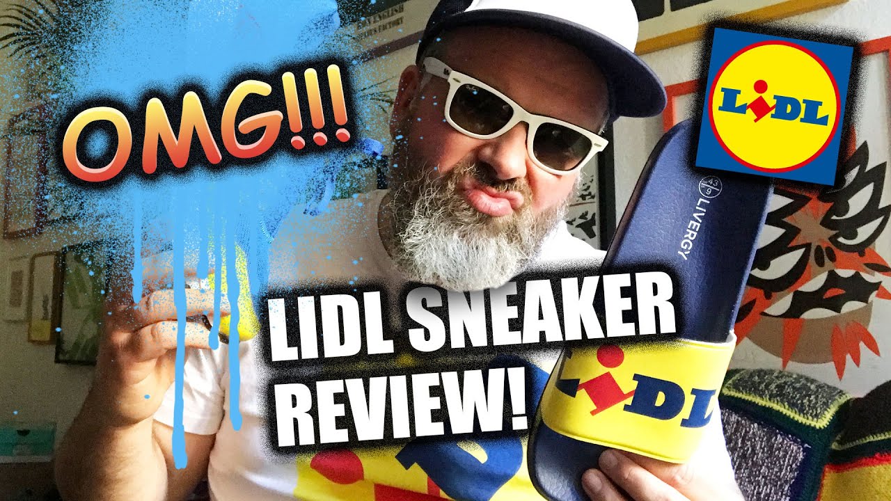 Comparing the LIDL sneakers from Drop 1 and 2! - YouTube