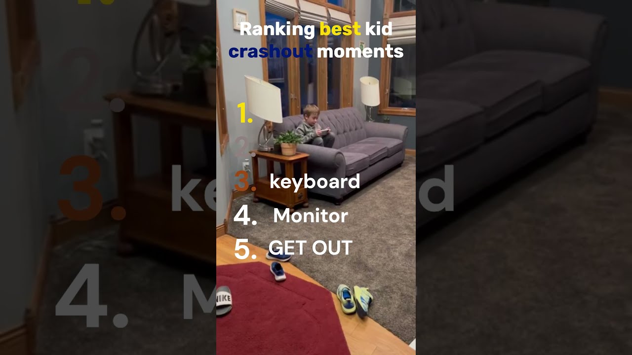 Ranking Best Kids Crashout Moments Shortsfeed