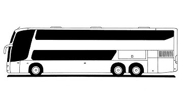 How to draw a BUS step by step