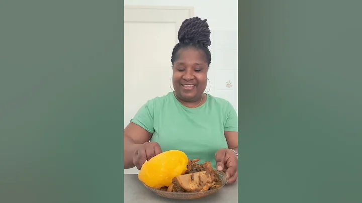 ASMR AFRICAN/NIGERIAN FOOD MUKBANG/BANGA/PALMNUT SOUP WITH STARCH FUFU/SPEED EATING CHALLENGE