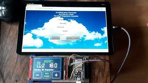 ART esp32 smart thermostat