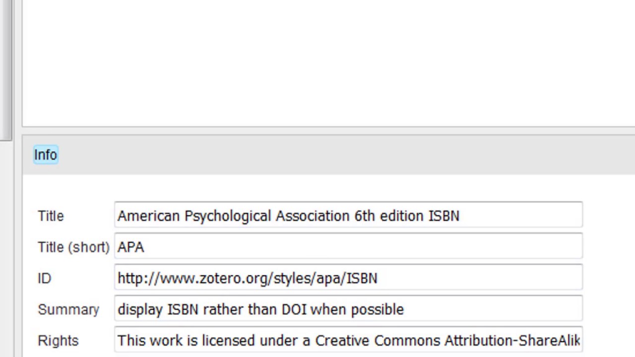 apa citation book isbn