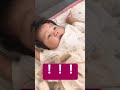 寝る寸前で起きる赤ちゃん👶ななみん🍍