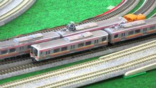 新津鉄道祭り 鉄道模型 E129系。