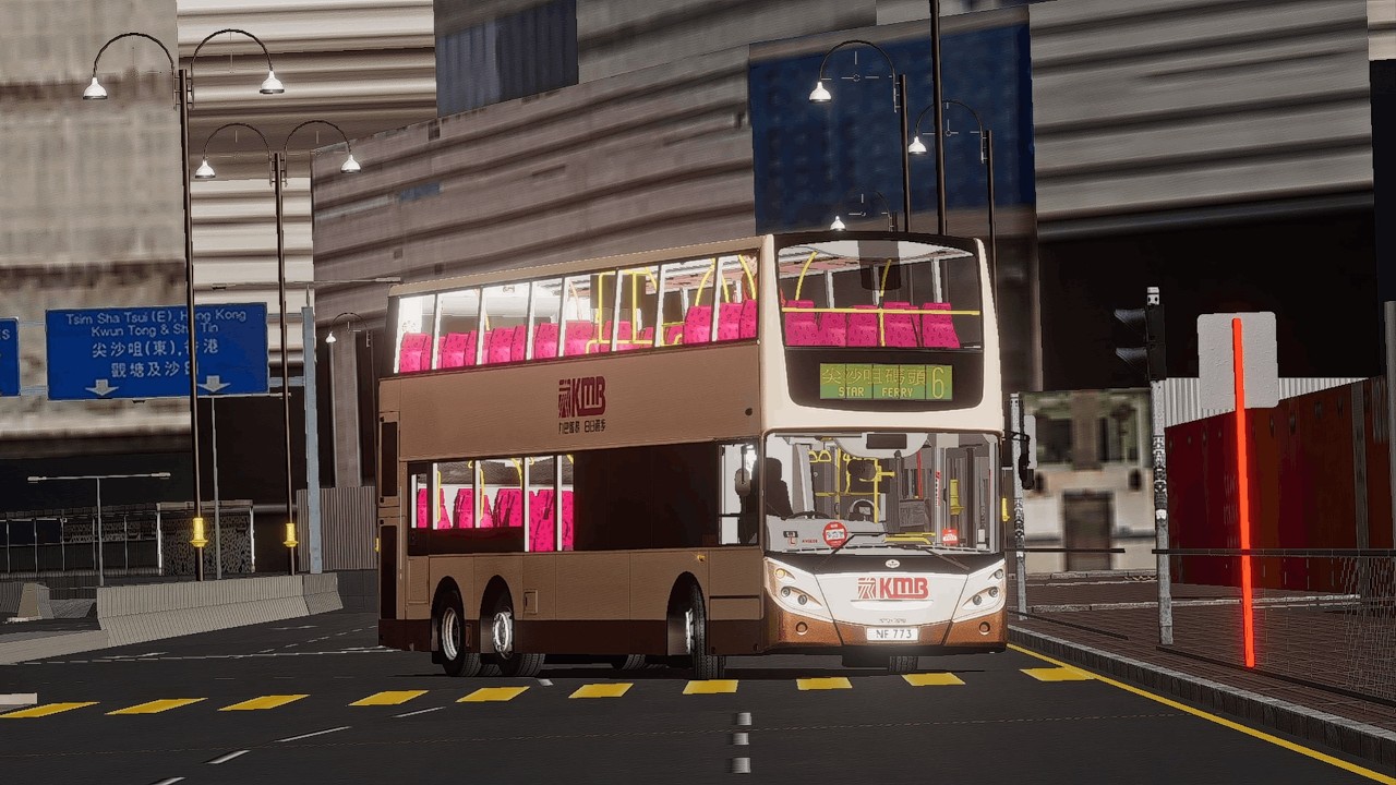 OMSI 2 KMB 6 荔枝角→尖沙咀碼頭 | AVBE68 NE773